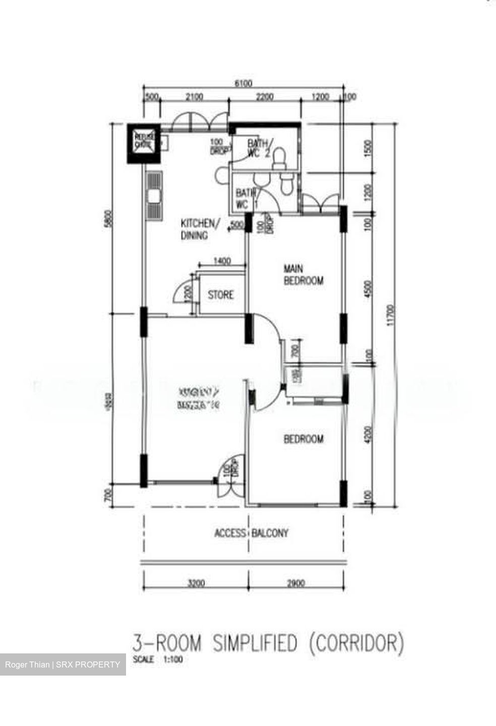 Blk 445 Tampines Street 42 (Tampines), HDB 3 Rooms #604782131